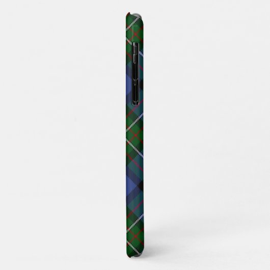 Fergusson Clan Abzeichen & Tartan Phone Case (Hinten/Links)