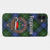 Fergusson Clan Abzeichen & Tartan Phone Case (Rückseite (Horizontal))