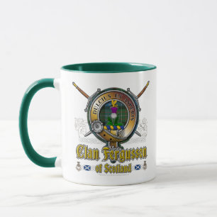 Fergusson Clan Abzeichen Tasse
