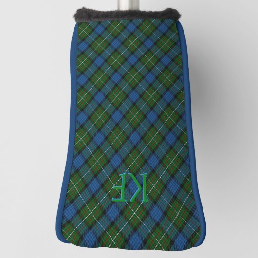 Fergusson Offizielles Tartan mit Monogramm/Initial Golf Headcover (Rotieren 90)