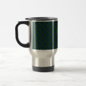 Fergusson Offizielles Tartan mit Monogramm/Initial Reisebecher (Links)