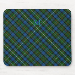 Fergusson Offizielles Tartan mit Monogramm/Name Mousepad