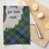 Fergusson Scottie Dog Küchentuch (Viertel Falte)