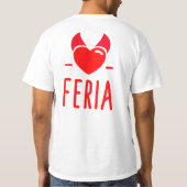Feria des Humor-Dämonen T-Shirt (Rückseite)