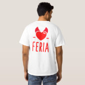 Feria des Humor-Dämonen T-Shirt (Schwarz voll)