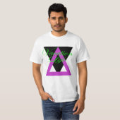 Ferien-Dreiecke T-Shirt (Vorne ganz)