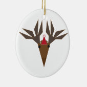 Ferien-Elch Keramik Ornament (Rechts)