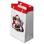 Ferien-Geschenktasche Kleine Geschenktüte (Rückseite Schrägansicht)
