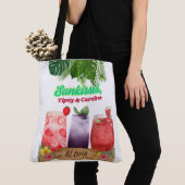 Ferien, Getränke und vieles mehr Tasche (Von Nahem)