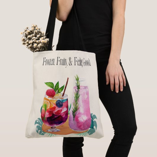 Ferien, Getränke und vieles mehr Tasche (Von Nahem)