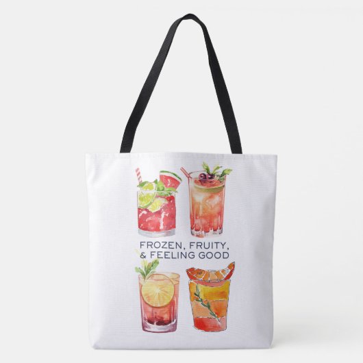 Ferien, Getränke und vieles mehr Tasche (Vorderseite)