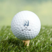 Ferien Golf Balls - Alpha-Nummer-LETTER N Golfball (Insitu T-Shirt)