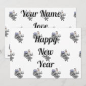 Ferien Grüße an deinen Freund  Feiertagskarte (Vorne/Hinten)