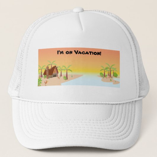 Ferien-Hut Truckerkappe (Vorderseite)