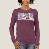 Ferien-Kuss Tri-Blend Shirt (Vorderseite)
