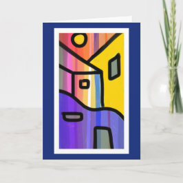 Ferien-Landhaus (Gruß-Karte) Karte