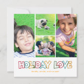 Ferien Liebe Merry & Bright Foto Flat Postkarte (Vorderseite)