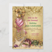 Ferien Luau Beach Party Einladungen (Vorderseite)