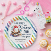 Ferien machen uns Spaß mit Freunden wie dir. Pappteller (Party)