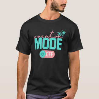Ferien-Modus Familie Sommerurlaub Beach Palm T T-Shirt