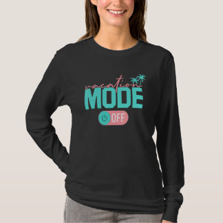 Ferien-Modus Familie Sommerurlaub Beach Palm T T-Shirt
