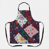 Ferien-Patchwork-Schürze Schürze (Vorderseite)