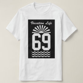 Ferien-Positions-T-Shirt T-Shirt