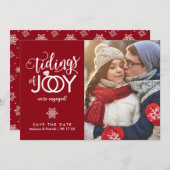 Ferien Save the Date Weihnachtskarte (Vorne/Hinten)