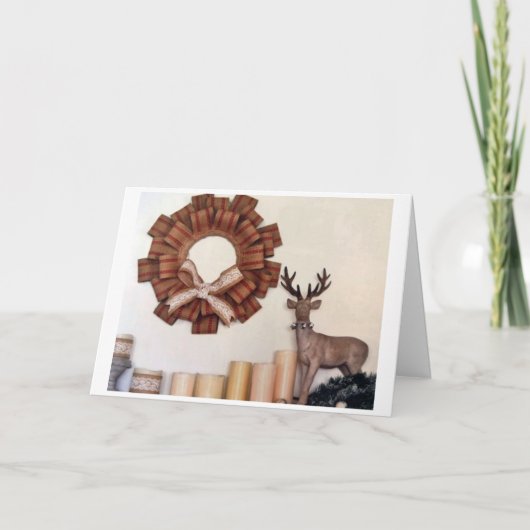 ***FERIEN SIND IN DER NÄHE DER ECKE** GLÜCKLICH KARTE (Vorderseite)