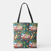 Ferien Sommer Party Strand Muster Tasche (Rückseite)