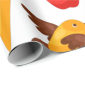 Ferien Sommer Partys Strand Muster niedlich Geschenkpapier (Rolleneckpunkt)