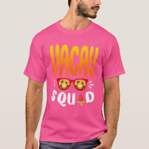 Ferien Sommerfamilie Reisen Urlaub Picknick Squad T-Shirt