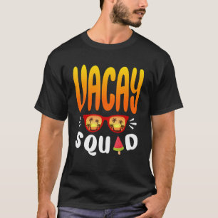Ferien Sommerfamilie Reisen Urlaub Picknick Squad T-Shirt