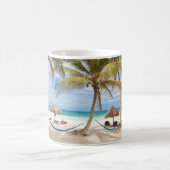 Ferien-Strand Kaffeetasse (Mittel)