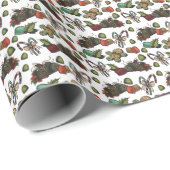 Ferien Süßigkeiten Geschenkpapier (Rolleneckpunkt)