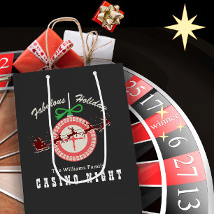 Ferien Vegas Casino Blackjack Poker Nacht Party Mittlere Geschenktüte