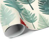 Ferien Winter Bäume Natur Botanischer Jeden Anlaß Geschenkpapier (Rolleneckpunkt)