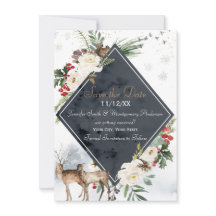 Ferien Winterwald Hirschwald Save the Date