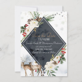 Ferien Winterwald Hirschwald Save the Date