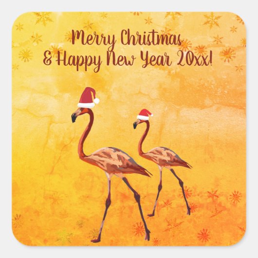 Ferienaufkleber Quadratischer Aufkleber (Vorderseite)