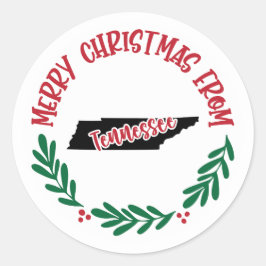 Ferienaufkleber von Tennessee Runder Aufkleber