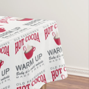 Ferienbauernhaus Hot Kakao Tischdecke