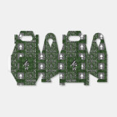 Ferienbaumen mit Zebra Print Theme Geschenkschachtel (Ungefaltet)