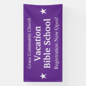 Ferienbibelschule benutzerdefiniertes Banner (Vertikal)