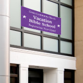 Ferienbibelschule benutzerdefiniertes Banner (Äußeres Gebäude)