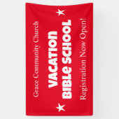 Ferienbibelschule benutzerdefiniertes Banner (Vertikal)