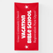 Ferienbibelschule benutzerdefiniertes Banner (Vertikal)
