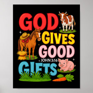 Ferienbibelschule Yee Haw Vbs 2025 Tierfarm Poster