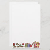 Feriendekoration Schreibwaren Briefpapier (Vorne/Hinten)