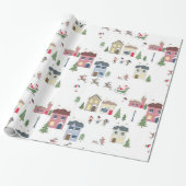 Feriendorf Geschenkpapier (Ungerollt)